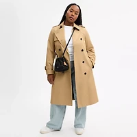 Faye Mini Drawstring Bag In Signature Denim