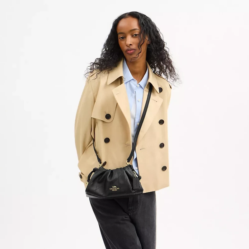 Faye Shoulder Bag With Quilting