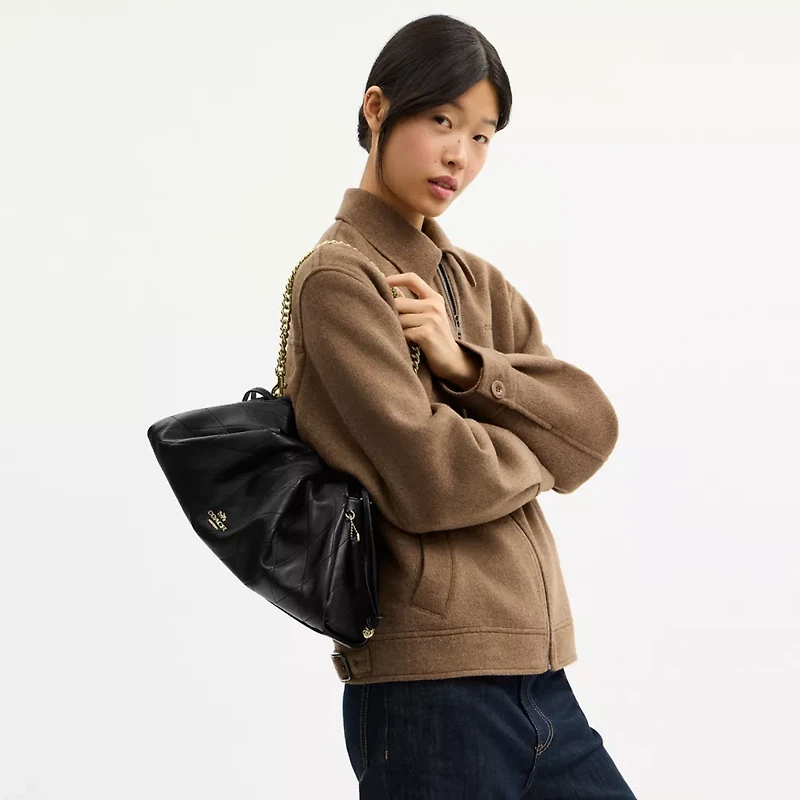 Faye Large Shoulder Bag With Quilting