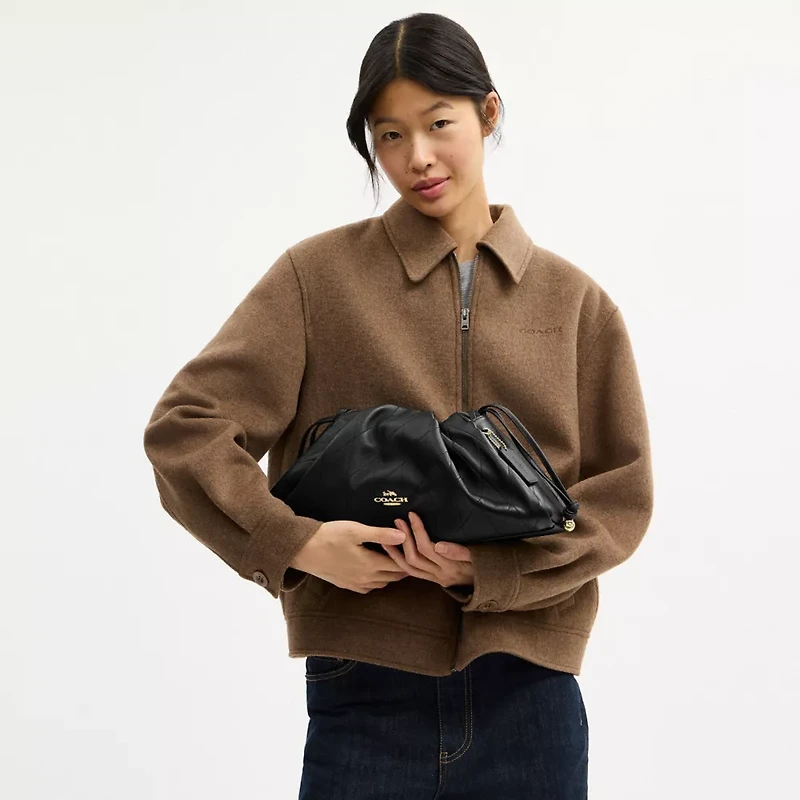 Faye Large Shoulder Bag With Quilting