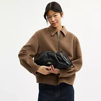 Faye Large Shoulder Bag With Quilting