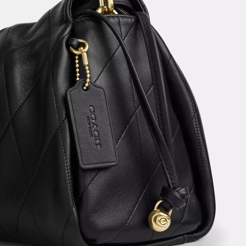 Faye Large Shoulder Bag With Quilting