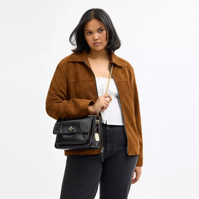 Elodie Crossbody Bag With Quilting