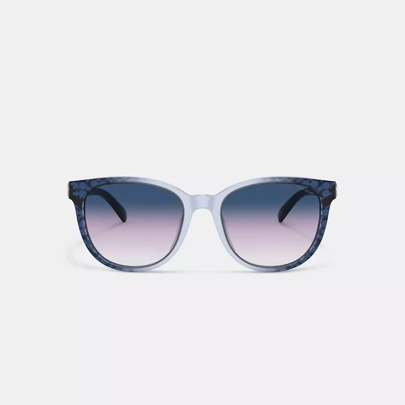 Horse And Carriage Round Sunglasses