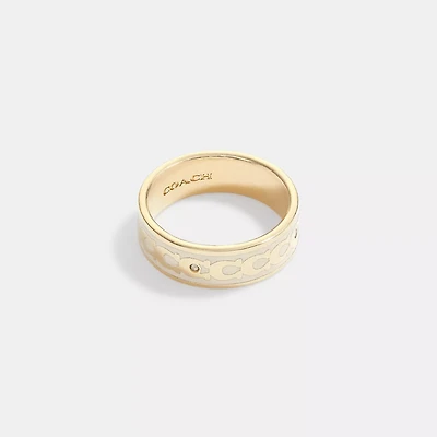 Signature Enamel Ring