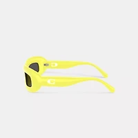 Chunky Narrow Rectangle Sunglasses