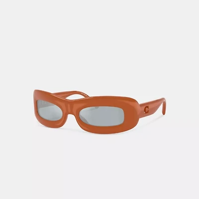 Chunky Narrow Rectangle Sunglasses