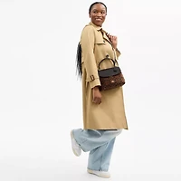 Emory Top Handle Bag Signature Chenille