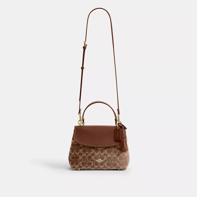 Emory Top Handle Bag In Signature Chenille