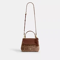 Emory Top Handle Bag In Signature Chenille
