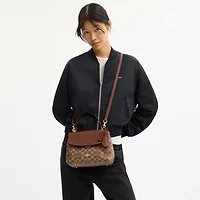 Emory Top Handle Bag In Signature Chenille