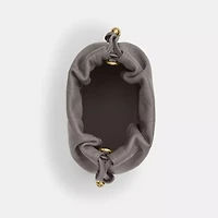 Faye Mini Drawstring Bag With Quilting