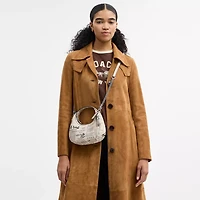 Carmen Mini Crossbody Bag With Newspaper Print