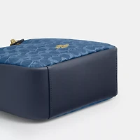 Hadley Convertible Crossbody Bag In Signature Denim