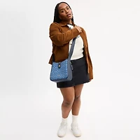Hadley Convertible Crossbody Bag In Signature Denim