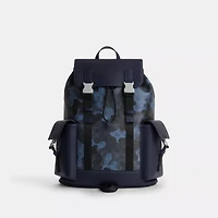 Clark Backpack In Signature Camo Print
