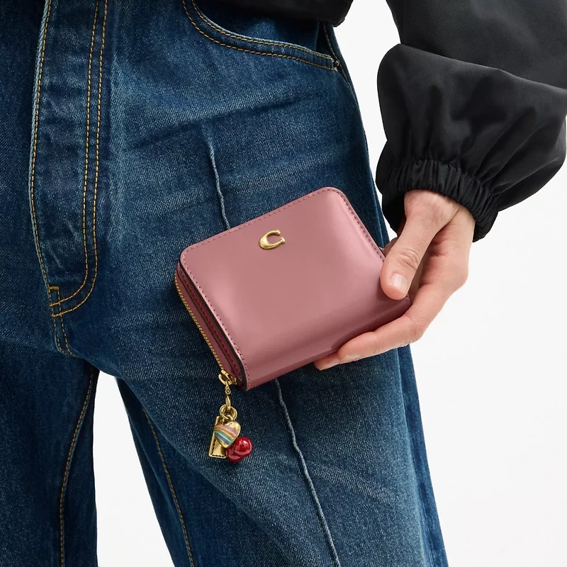 Essential Billfold Wallet With Charms
