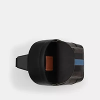 West Pack In Signature Canvas With Varsity Stripe