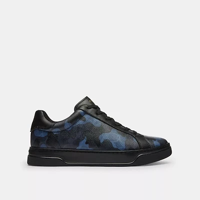High Line Sneaker Signature Canvas With Camo Print