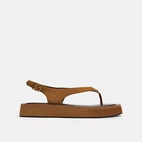 Sculpted C Platform Thong Sandal