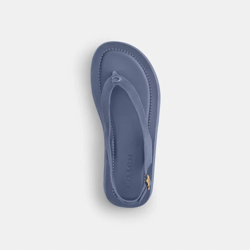 Sculpted C Platform Thong Sandal