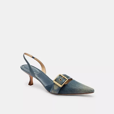 Margot Slingback Loved Denim