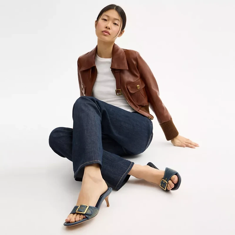 Margot Sandal Loved Denim