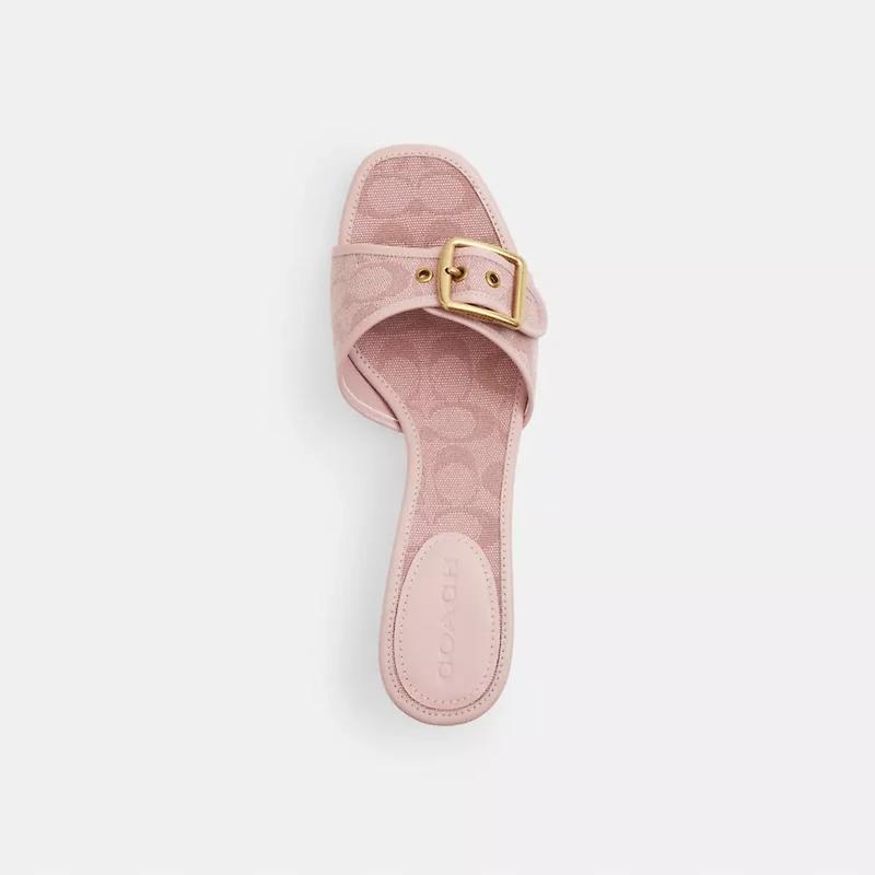 Margot Sandal Signature Jacquard Canvas