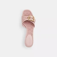 Margot Sandal Signature Jacquard Canvas