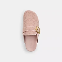 Archival Buckle Clog Signature Jacquard Canvas
