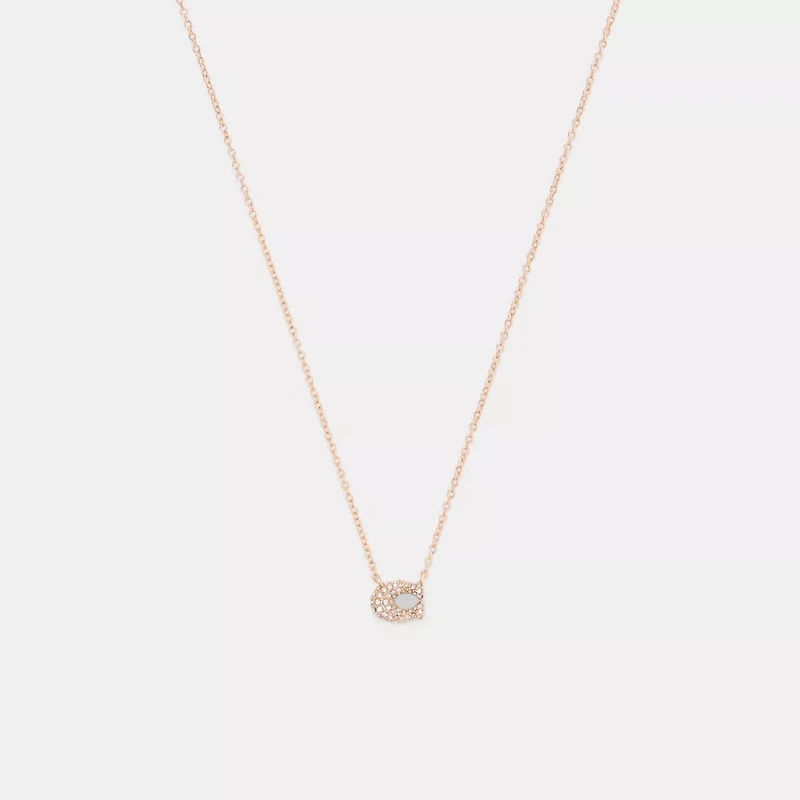 Pavé C Necklace