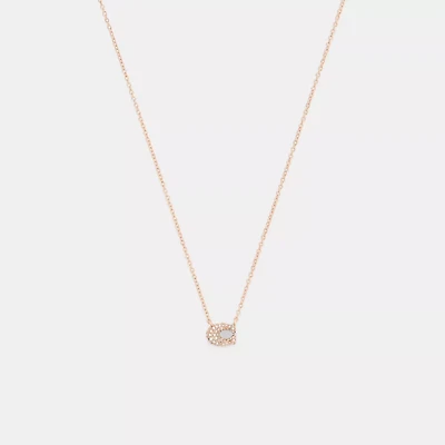 Pavé C Necklace