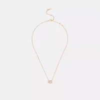 Pavé C Necklace