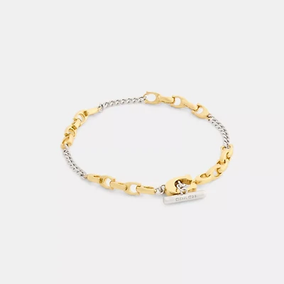 Linked C Bracelet