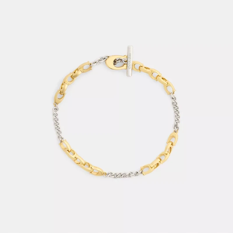 Linked C Bracelet