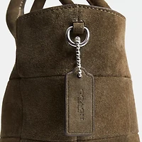 Alter/Ego Small Tote Bag In Upcrafted Suede