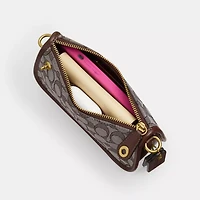 Swinger Bag 20 With Chain In Signature Jacquard