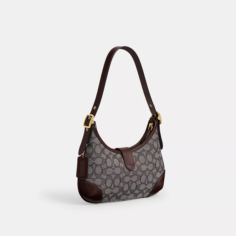 Hamptons Hobo Bag In Signature Jacquard