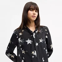 Tie Neck Star Dress