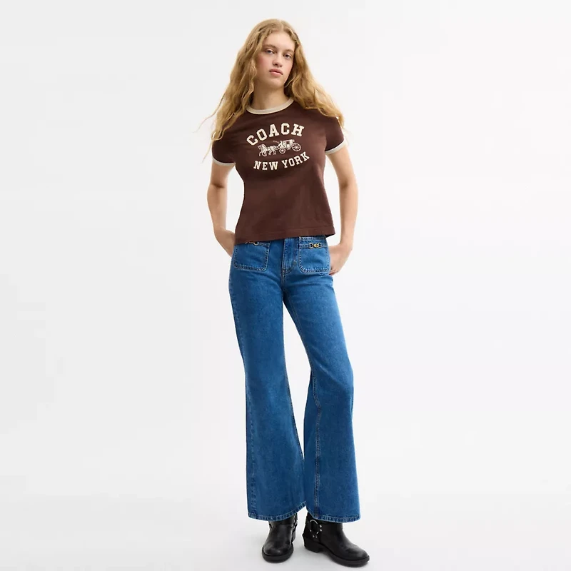 Sculpted C Denim Pants Organic Cotton
