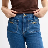 Sculpted C Denim Pants Organic Cotton