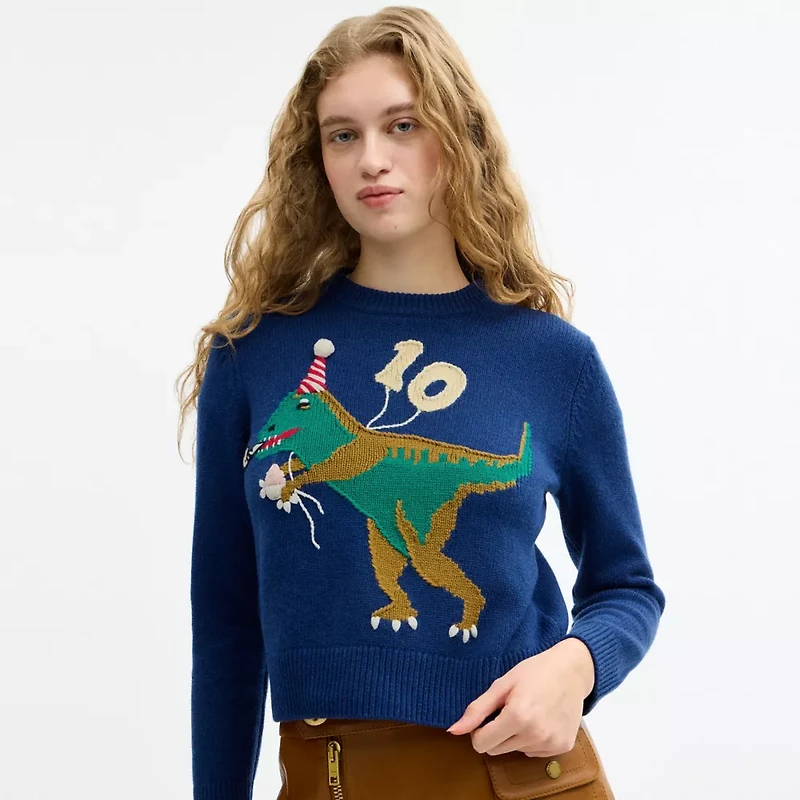 Rexy 10th Birthday Crewneck Sweater