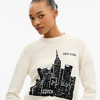 Postcard Crewneck Sweater