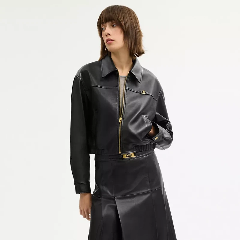 Heritage C Cropped Blouson Jacket