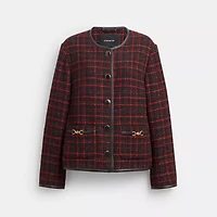 Sculpted C Tweed Jacket