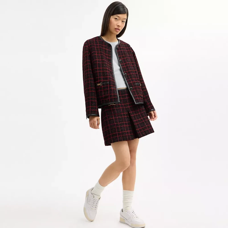 Sculpted C Tweed Jacket