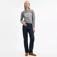 Horse And Carriage Crewneck Sweater