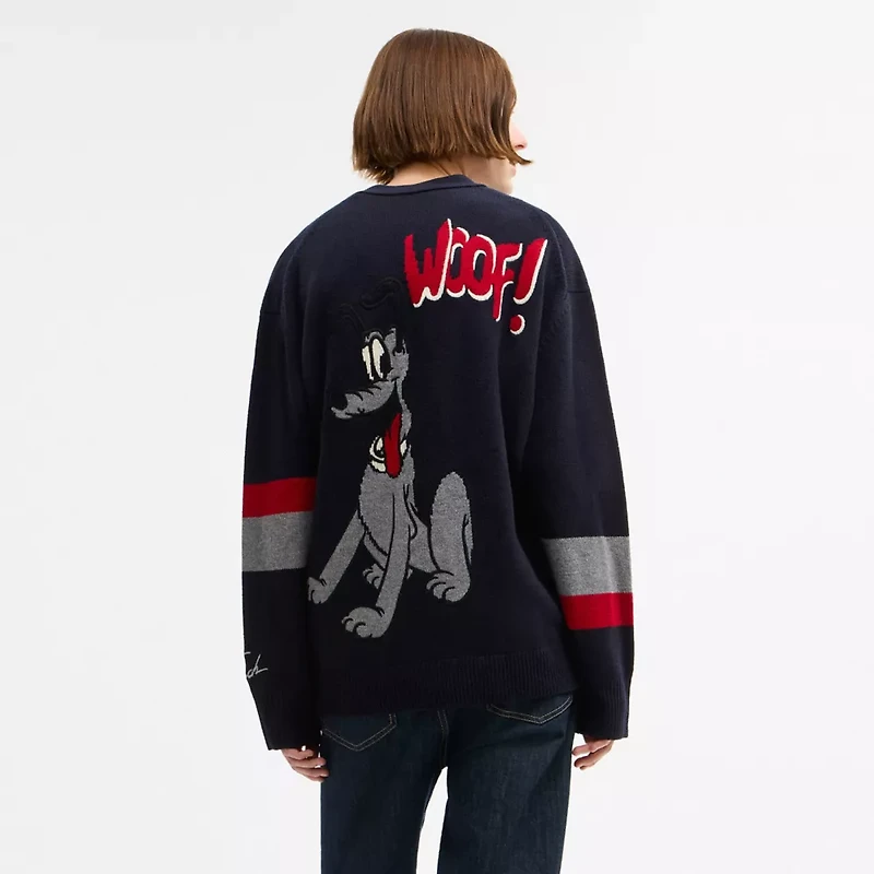 Disney X Coach Pluto Cardigan