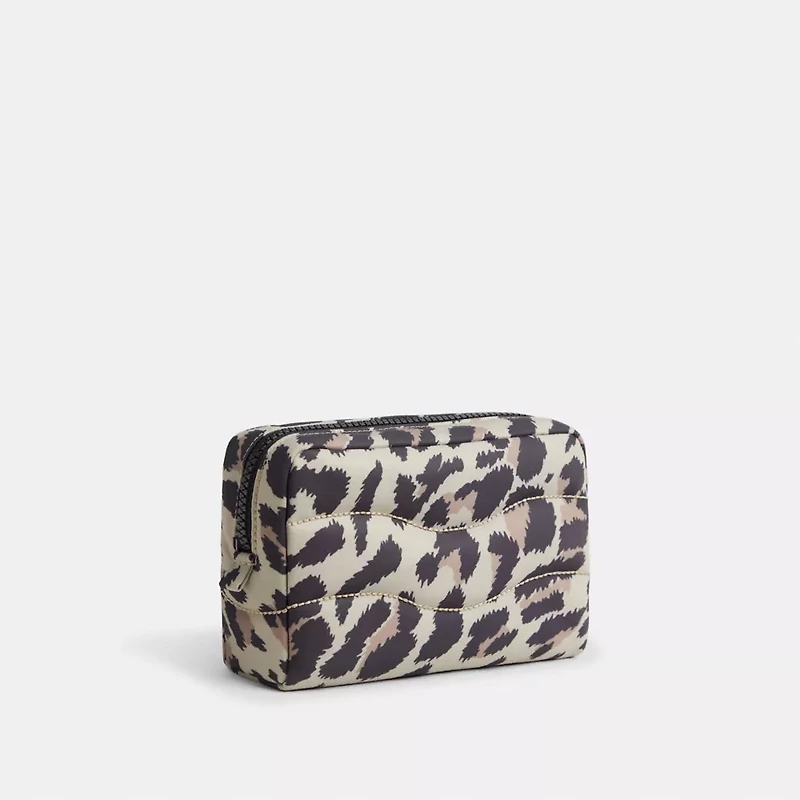Coachtopia Loop Pouch With Leopard Print