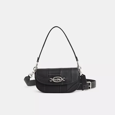 Restored Harley Shoulder Bag 23 In Patchwork